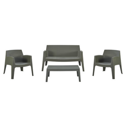 ΣΕΤ LOUNGE 4ΤΜΧ FB921275.05 DARK OLIVE GREEN ΠΟΛΥΠΡΟΠΥΛΕΝΙΟ