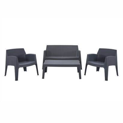 ΣΕΤ ΣΑΛΟΝΙ ΕΞ.ΧΩΡΟΥ 4ΤΜΧ SLEEK FB921268.10 ΓΚΡΙ ΠΟΛΥΠΡΟΠΥΛΕΝΙΟ